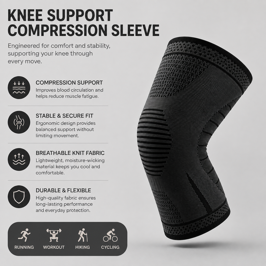 Knee Support Compression Sleeve