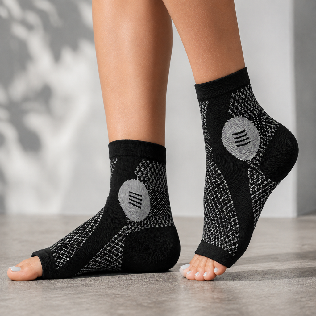 Ankle Compression Sleeves – Ankle & Arch Support