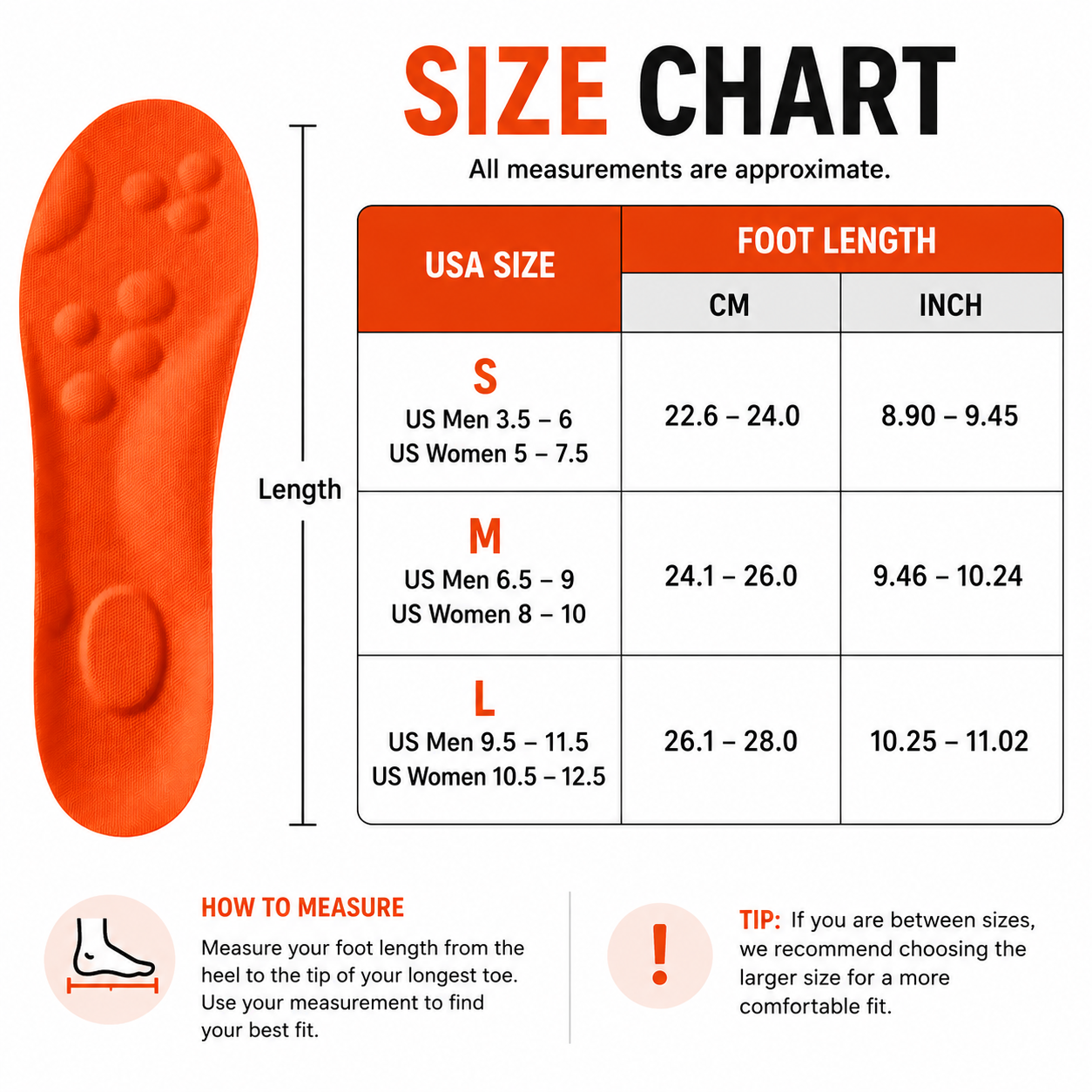Massage Support Insoles
