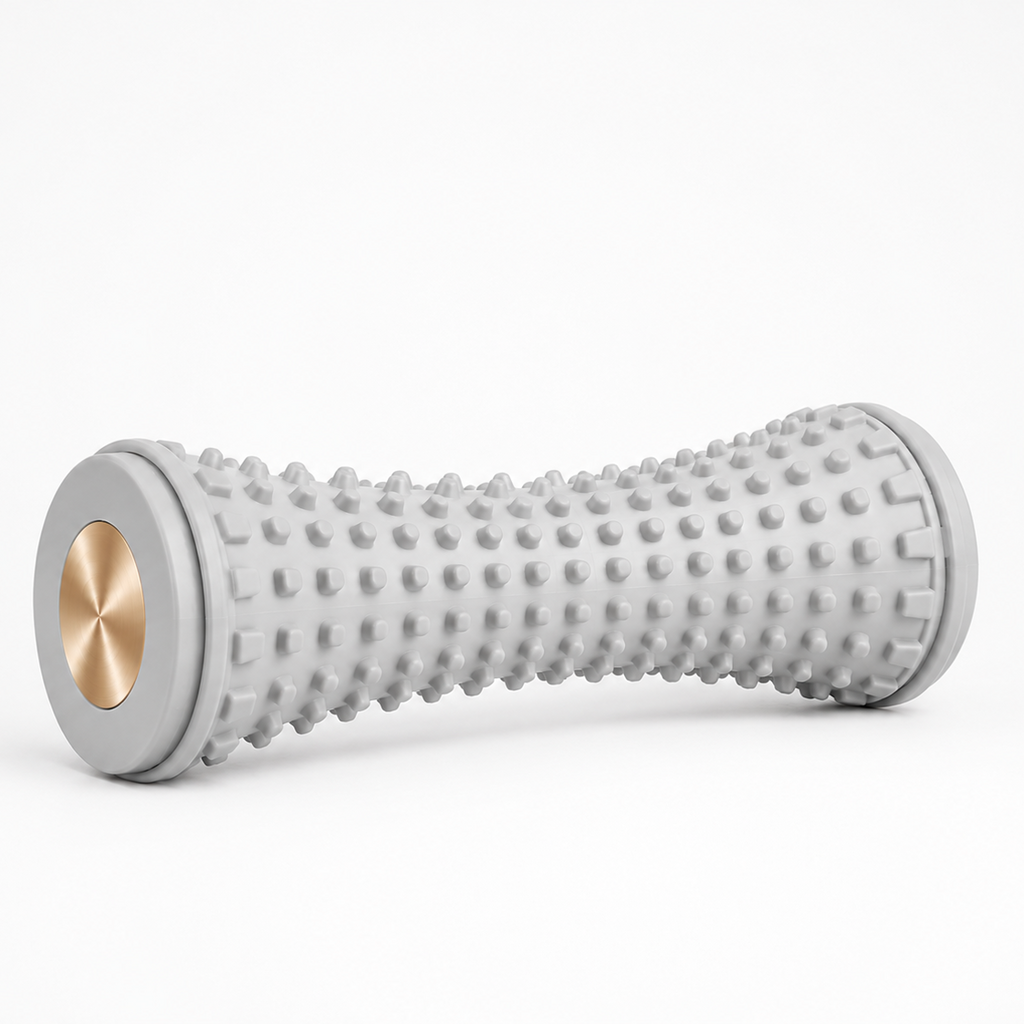 Foot massage roller, deep tissue, and calf massager.
