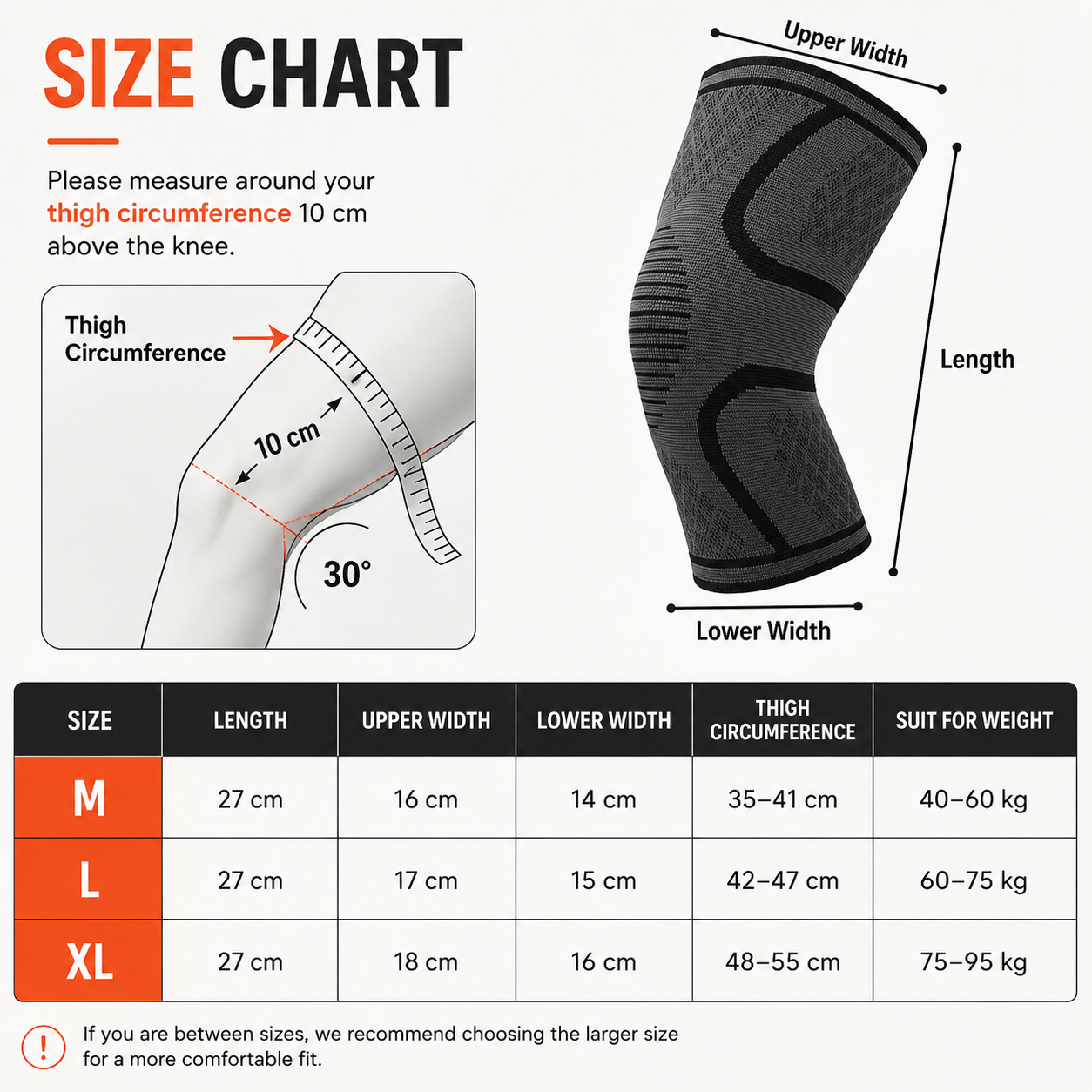 Knee Support Compression Sleeve